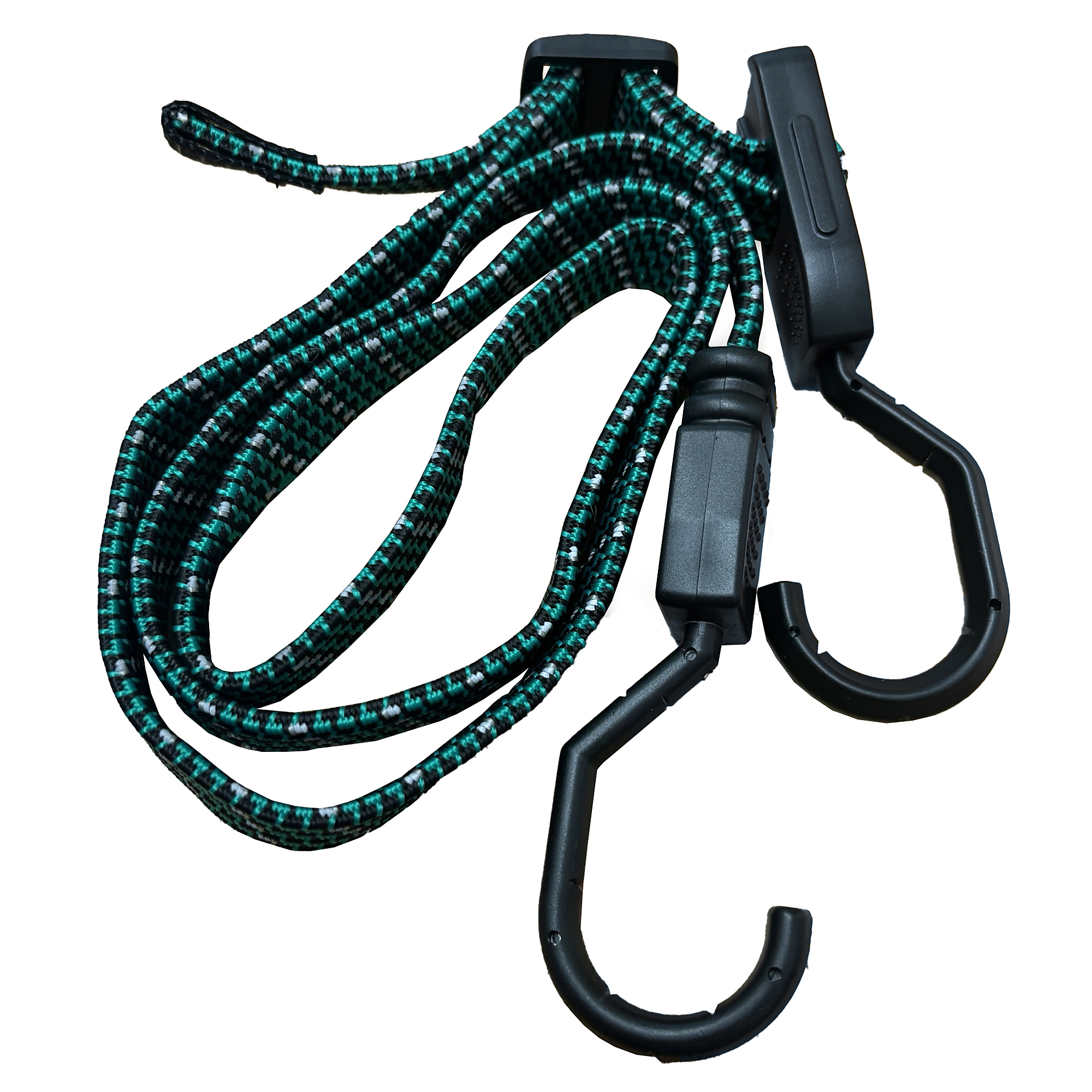 Kuma, 10in.- 48in. Adjust. Bungee 5pk, Flat, Reflective, Straps (qty.) 5 Model# GADB51048-R